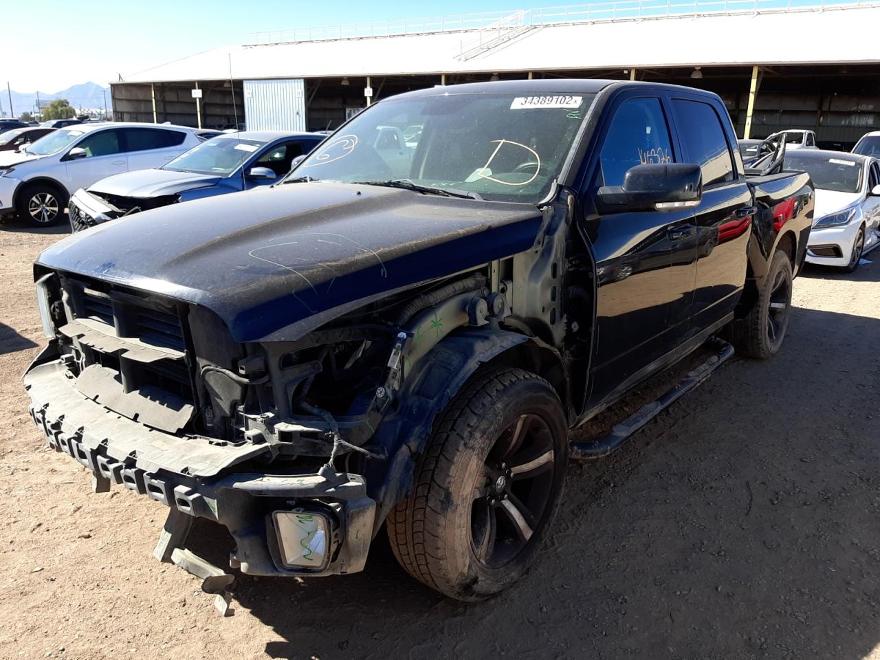 Photo 2 from auction – 2014 RAM 1500 SPORT with VIN 1C6RR6MT5ES391007