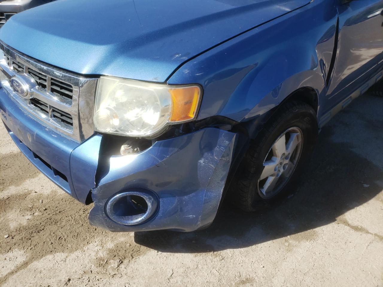 Photo 9 from auction – 2010 FORD ESCAPE XLT with VIN 1FMCU0D79AKC75747