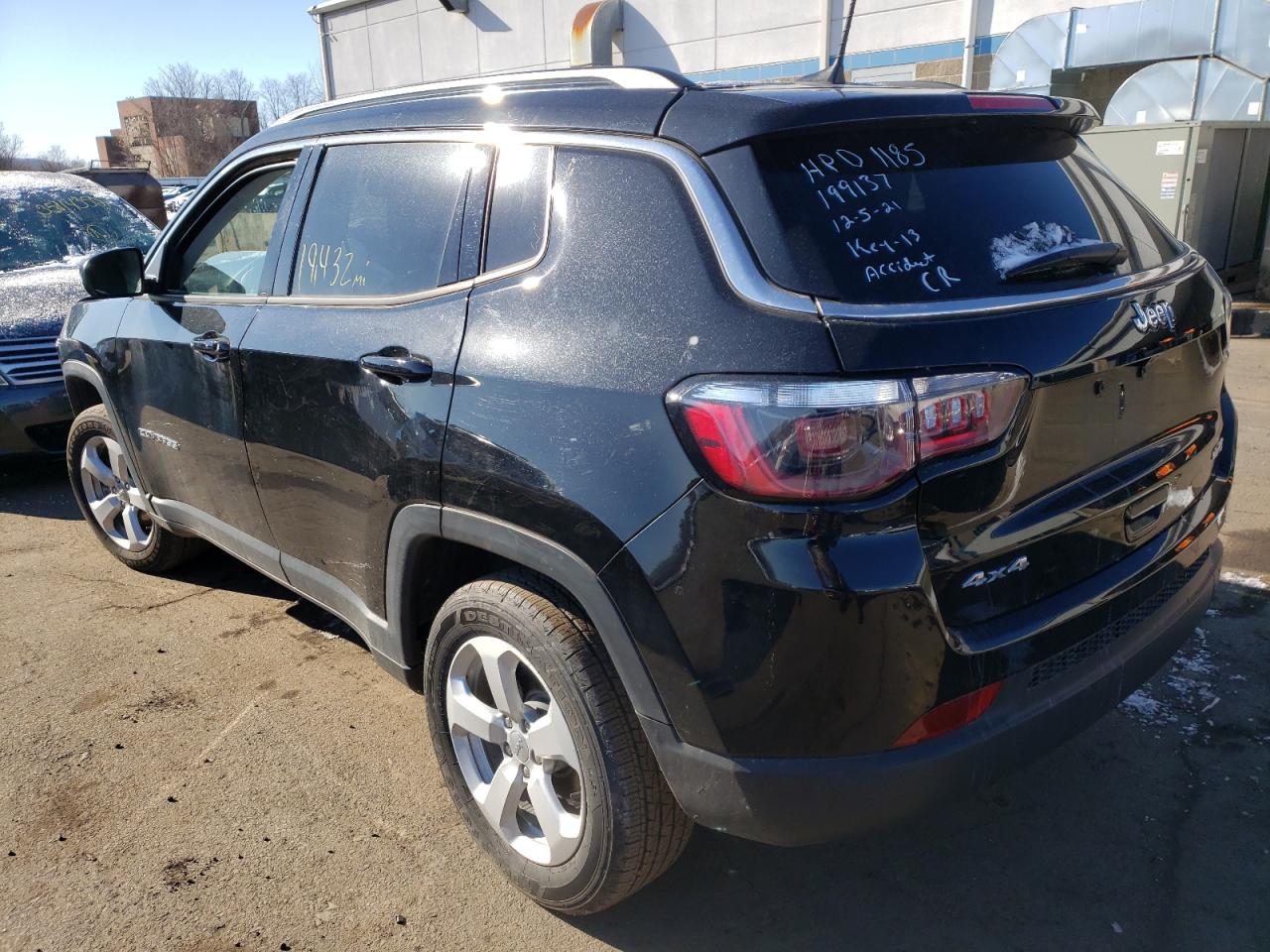 Photo 3 from auction – 2020 JEEP COMPASS LA with VIN 3C4NJDBB2LT252414