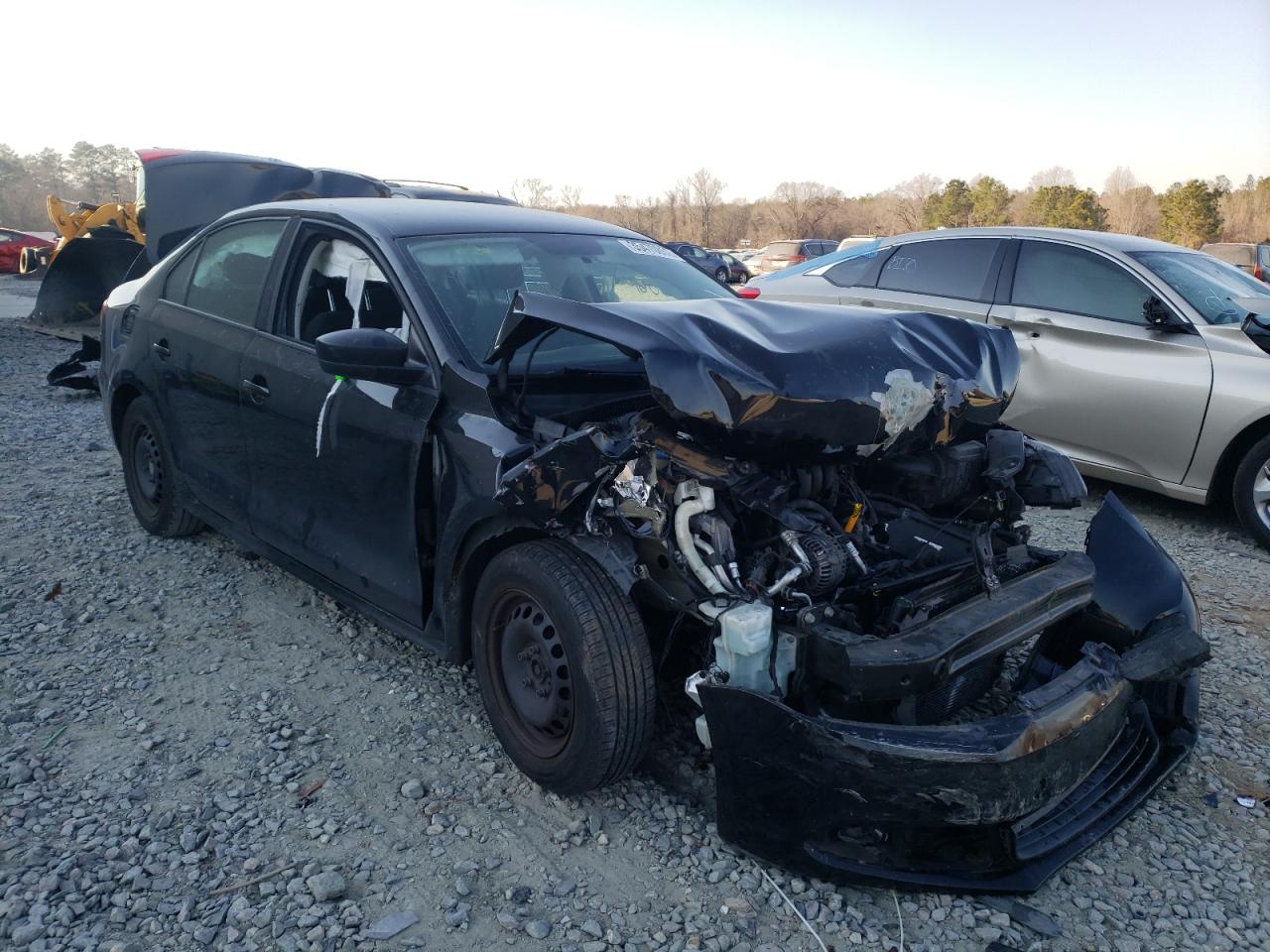 VOLKSWAGEN JETTA BASE 2014 with VIN 3VW2K7AJ5EM375130 - Photo from auction