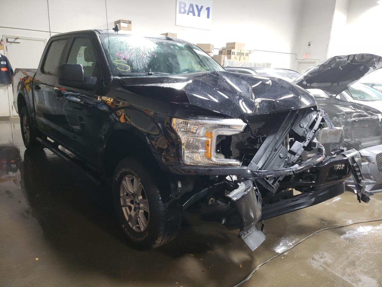 FORD F150 SUPER 2020 with VIN 1FTEW1EP4LFC55428 - Photo from auction