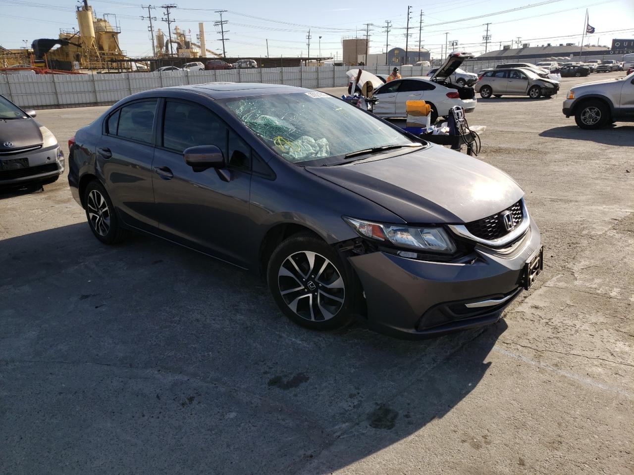 Photo 1 from auction – 2015 HONDA CIVIC EX with VIN 2HGFB2F84FH546920