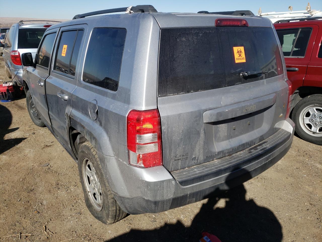 Photo 3 from auction – 2016 JEEP PATRIOT SP with VIN 1C4NJPBAXGD629110