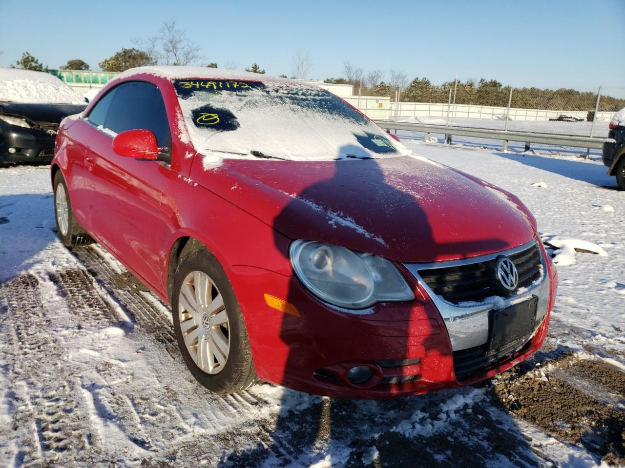 VOLKSWAGEN EOS TURBO 2008 with VIN WVWBA71F88V052265 - Photo from auction