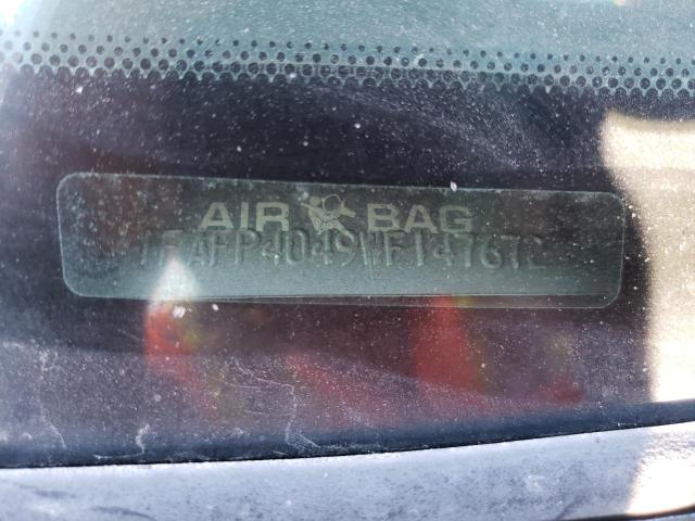 Photo 10 from auction – 1998 FORD MUSTANG with VIN 1FAFP4049WF147672