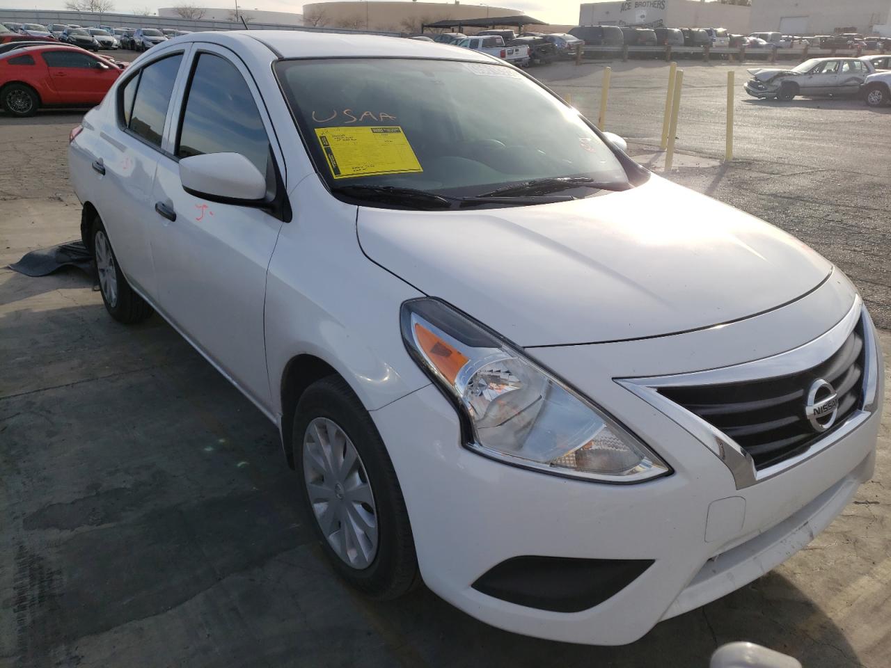 NISSAN VERSA S 2017 with VIN 3N1CN7AP1HL832225 - Photo from auction
