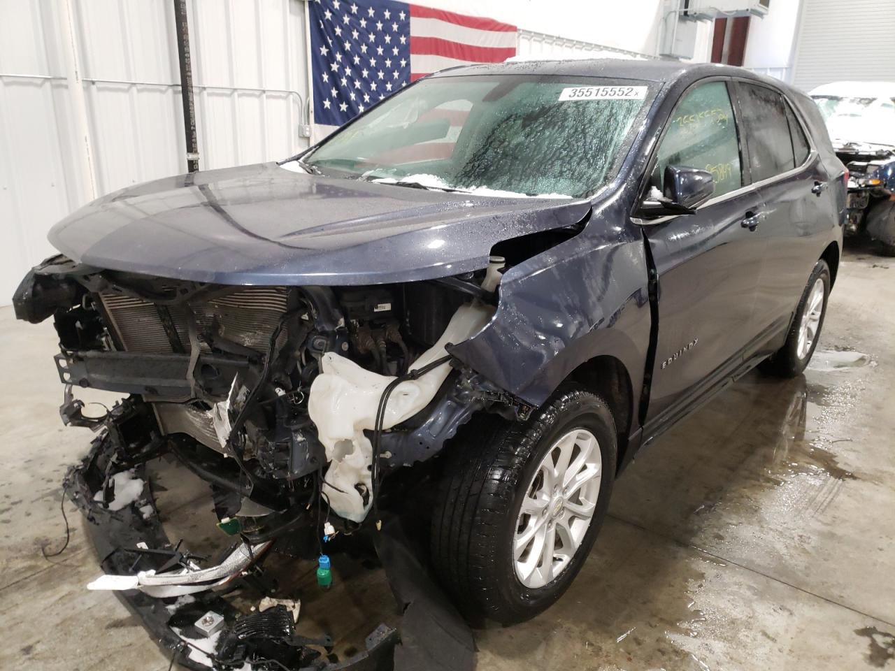 Photo 2 from auction – 2018 CHEVROLET EQUINOX LT with VIN 3GNAXSEV4JS554207