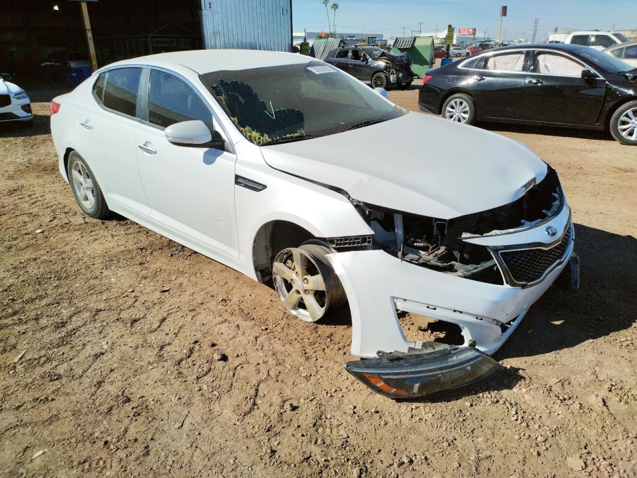KIA OPTIMA LX 2015 with VIN KNAGM4A78F5631464 - Photo from auction
