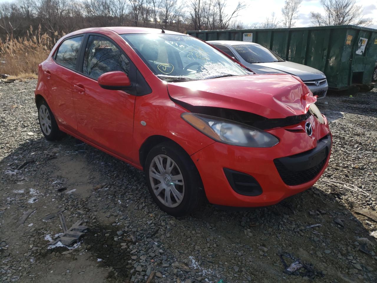 MAZDA MAZDA2 2011 with VIN JM1DE1HZ2B0119571 - Photo from auction