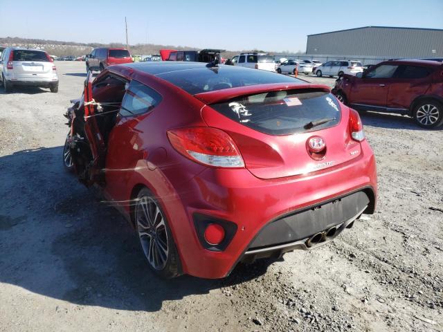 Photo 3 from auction – 2016 HYUNDAI VELOSTER T with VIN KMHTC6AE8GU264308