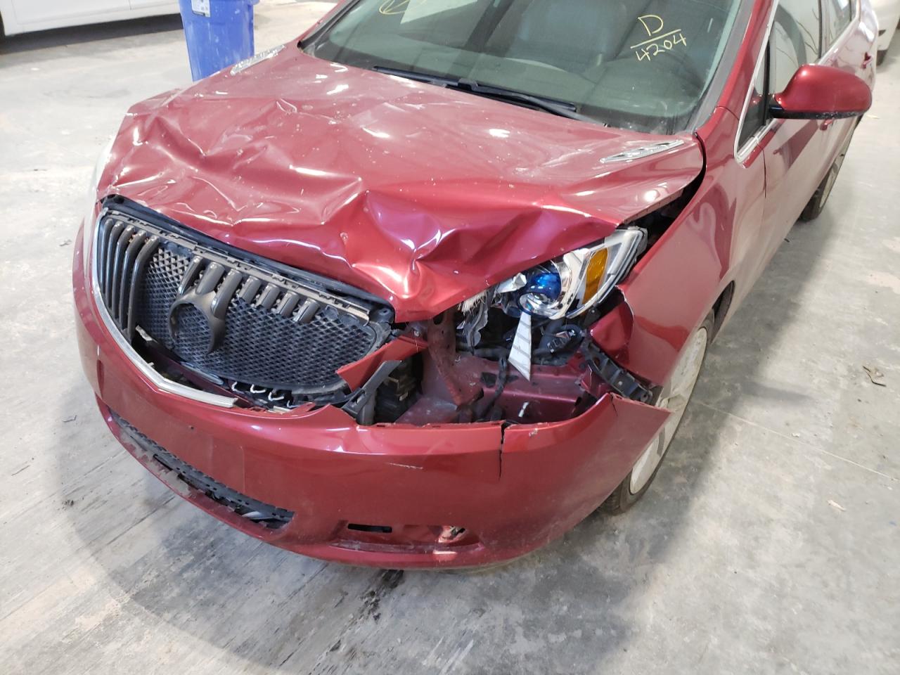Photo 9 from auction – 2014 BUICK VERANO CON with VIN 1G4PR5SK3E4104204