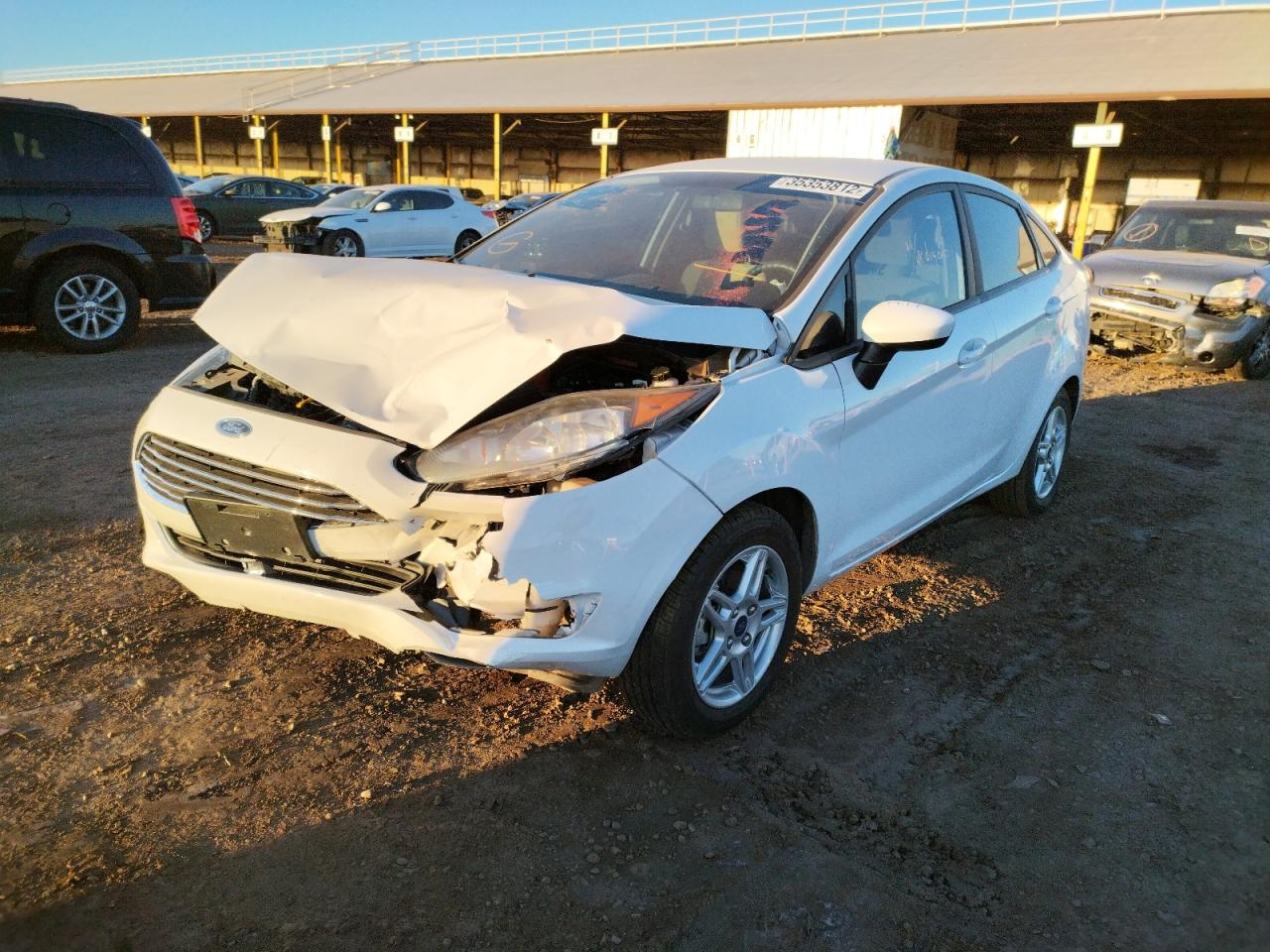 Photo 2 from auction – 2018 FORD FIESTA SE with VIN 3FADP4BJ5JM123761