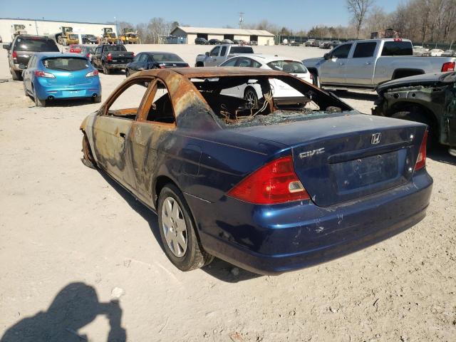 Photo 3 from auction – 2001 HONDA CIVIC SI with VIN 1HGEM22971L076897