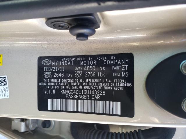 Photo 10 from auction – 2011 HYUNDAI GENESIS 3. with VIN KMHGC4DE1BU143226