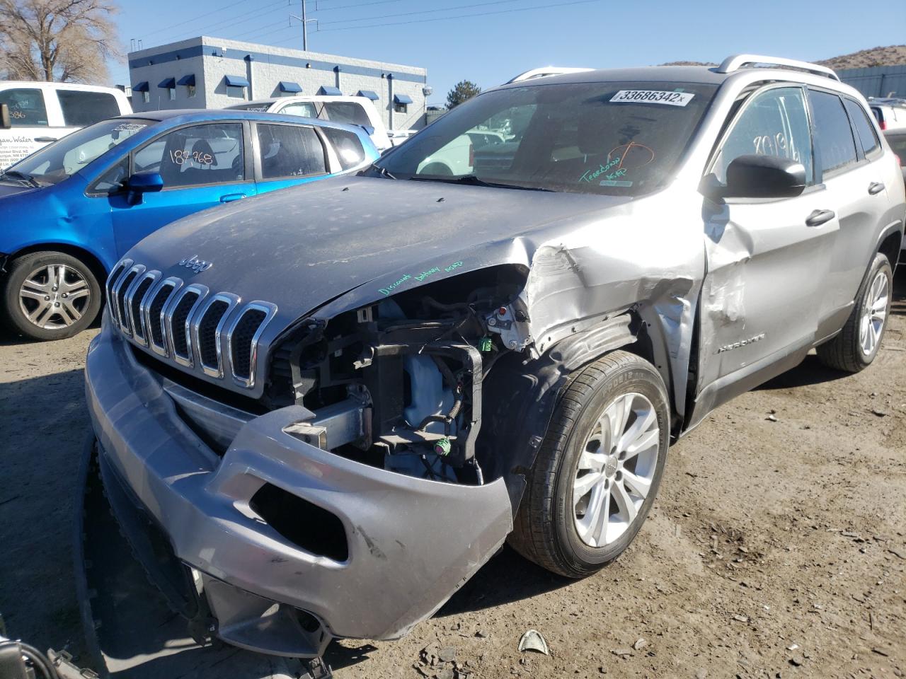 Photo 9 from auction – 2015 JEEP CHEROKEE S with VIN 1C4PJLAB4FW695036