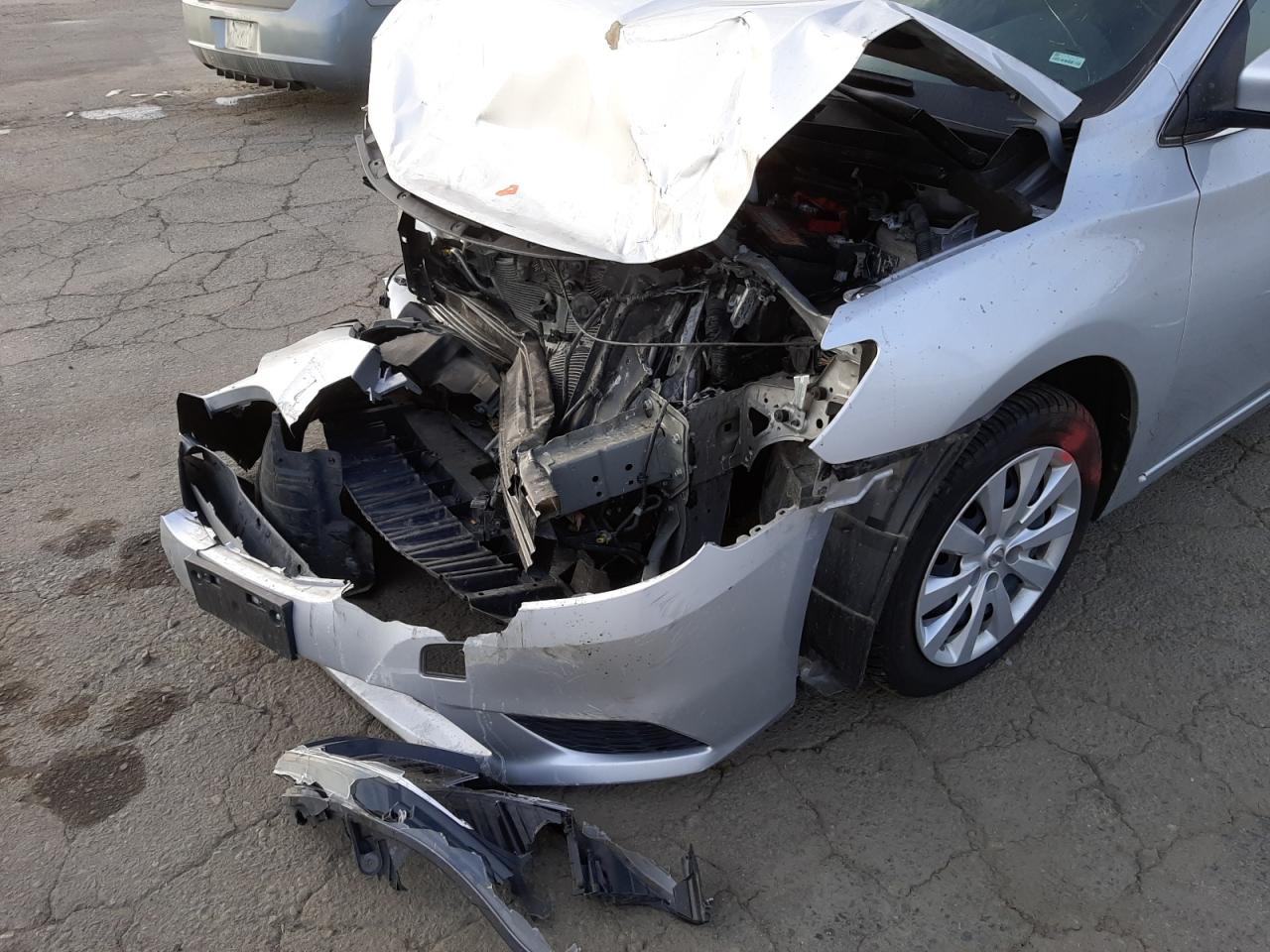 Photo 9 from auction – 2019 NISSAN SENTRA S with VIN 3N1AB7AP2KY367464
