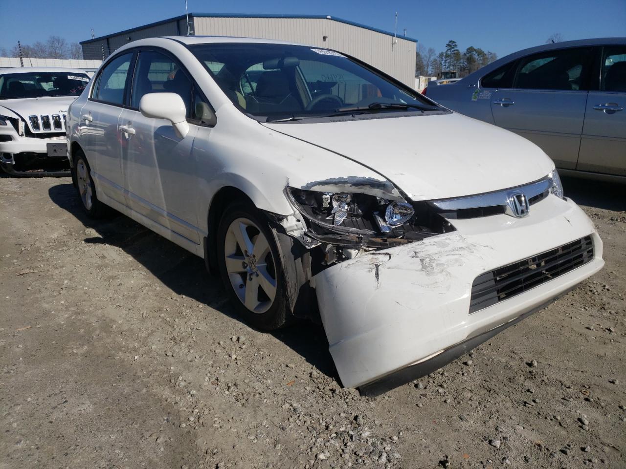 Photo 1 from auction – 2008 HONDA CIVIC EX with VIN 1HGFA16858L058790