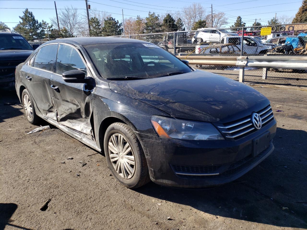 VOLKSWAGEN PASSAT S 2014 with VIN 1VWAH7A3XEC013582 - Photo from auction