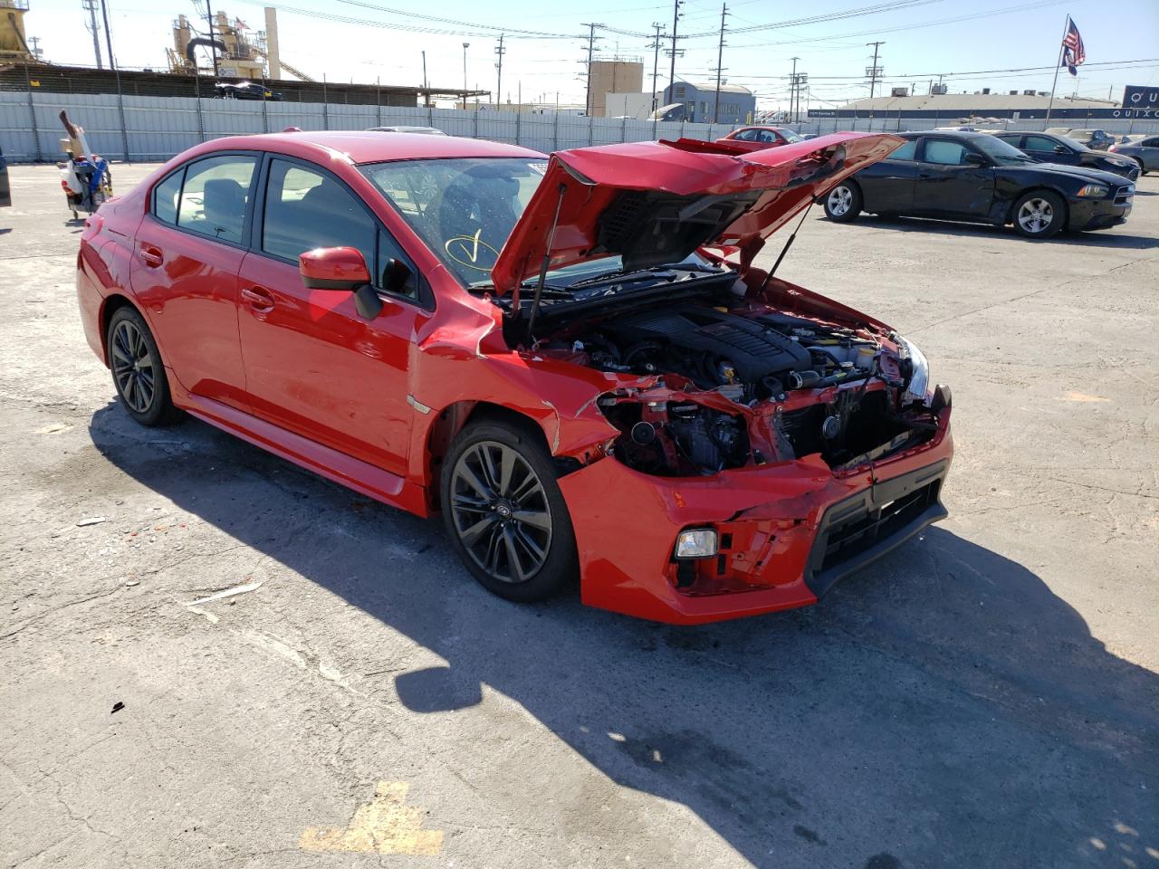 SUBARU WRX 2020 with VIN JF1VA1A68L9827780 - Photo from auction