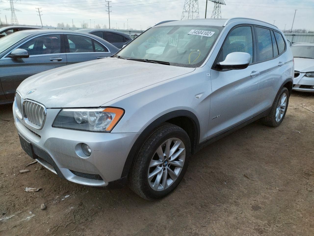 Photo 2 from auction – 2013 BMW X3 XDRIVE2 with VIN 5UXWX9C52D0A16886