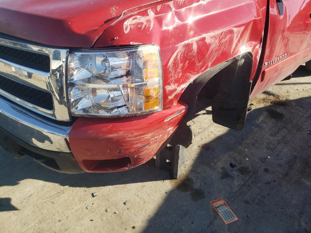Photo 9 from auction – 2008 CHEVROLET SILVERADO with VIN 2GCEC130981303387