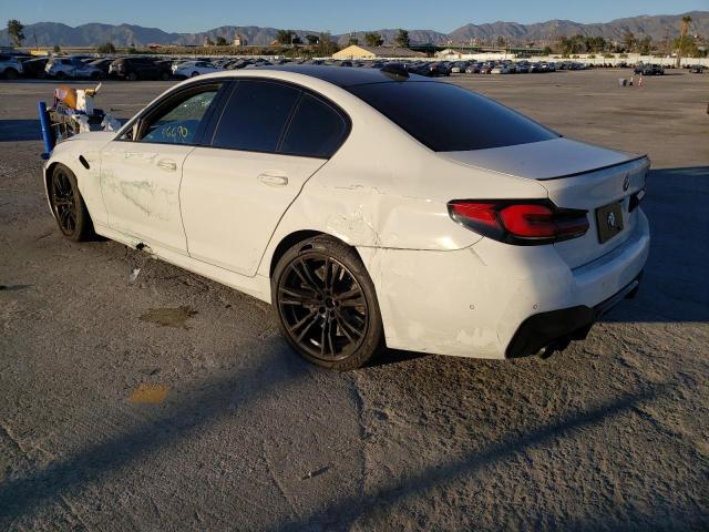 Photo 3 from auction – 2021 BMW M5 with VIN WBS83CH03MCF15445