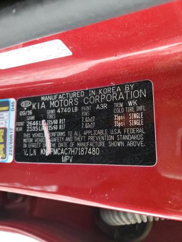 Photo 10 from auction – 2017 KIA SPORTAGE L with VIN KNDPMCAC7H7187480