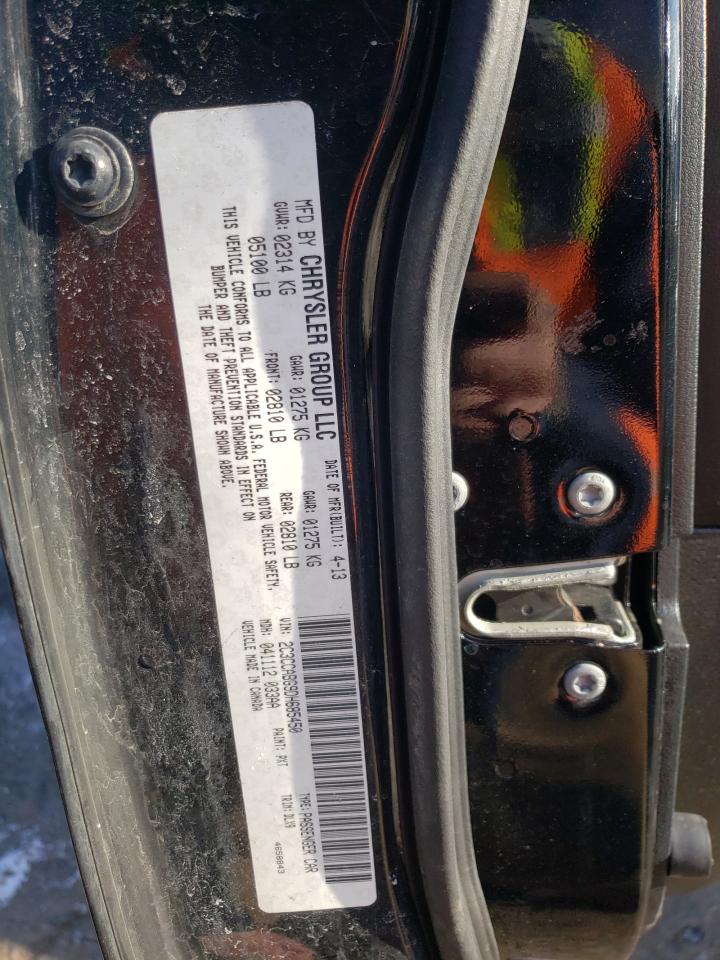 Photo 10 from auction – 2013 CHRYSLER 300 S with VIN 2C3CCABG9DH685450