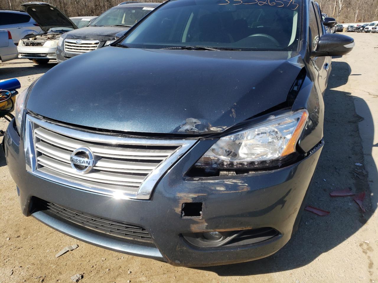 Photo 9 from auction – 2013 NISSAN SENTRA S with VIN 3N1AB7AP9DL707239