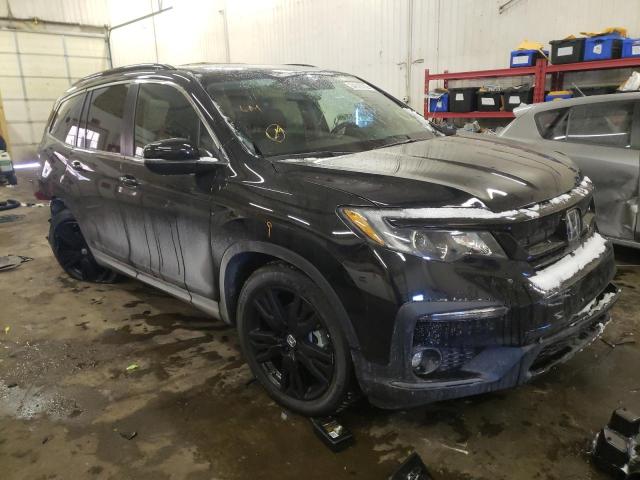HONDA PILOT SE 2021 with VIN 5FNYF6H26MB093723 - Photo from auction