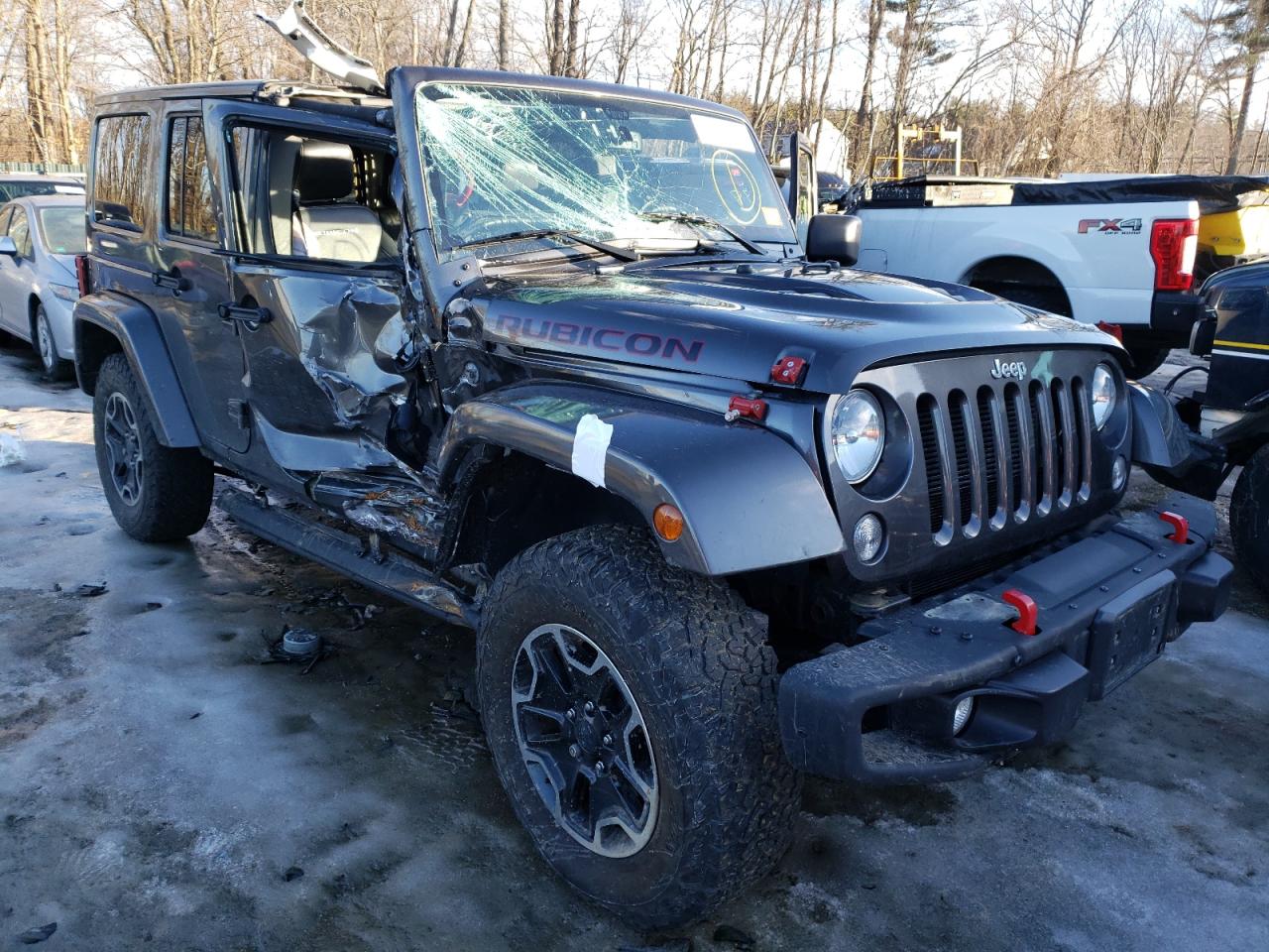 JEEP WRANGLER U 2016 with VIN 1C4HJWFG2GL337463 - Photo from auction