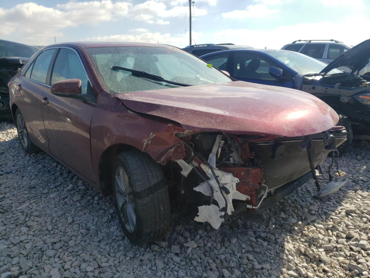 TOYOTA CAMRY LE 2016 with VIN 4T1BF1FK6GU520658 - Photo from auction