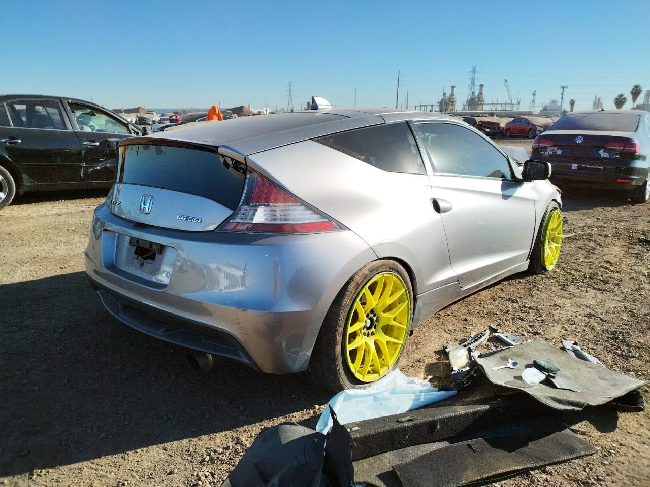 Photo 4 from auction – 2011 HONDA CR-Z EX with VIN JHMZF1C61BS011963
