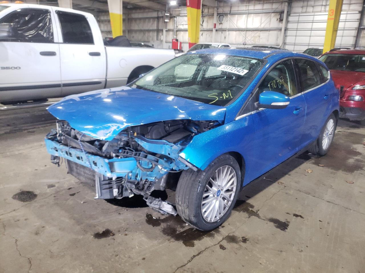 Photo 2 from auction – 2012 FORD FOCUS SEL with VIN 1FAHP3M26CL155902