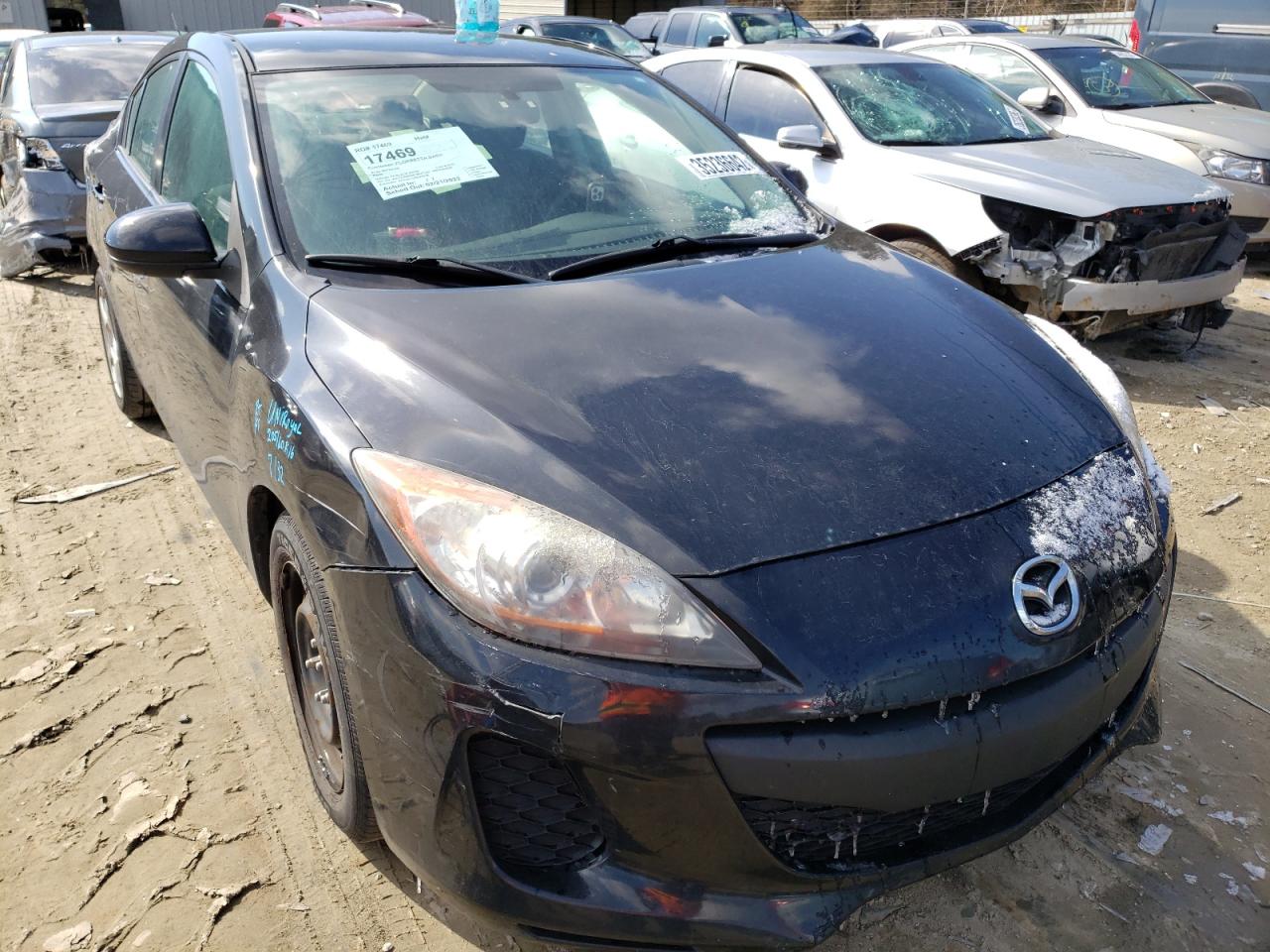 MAZDA 3 I 2013 with VIN JM1BL1TF8D1724296 - Photo from auction