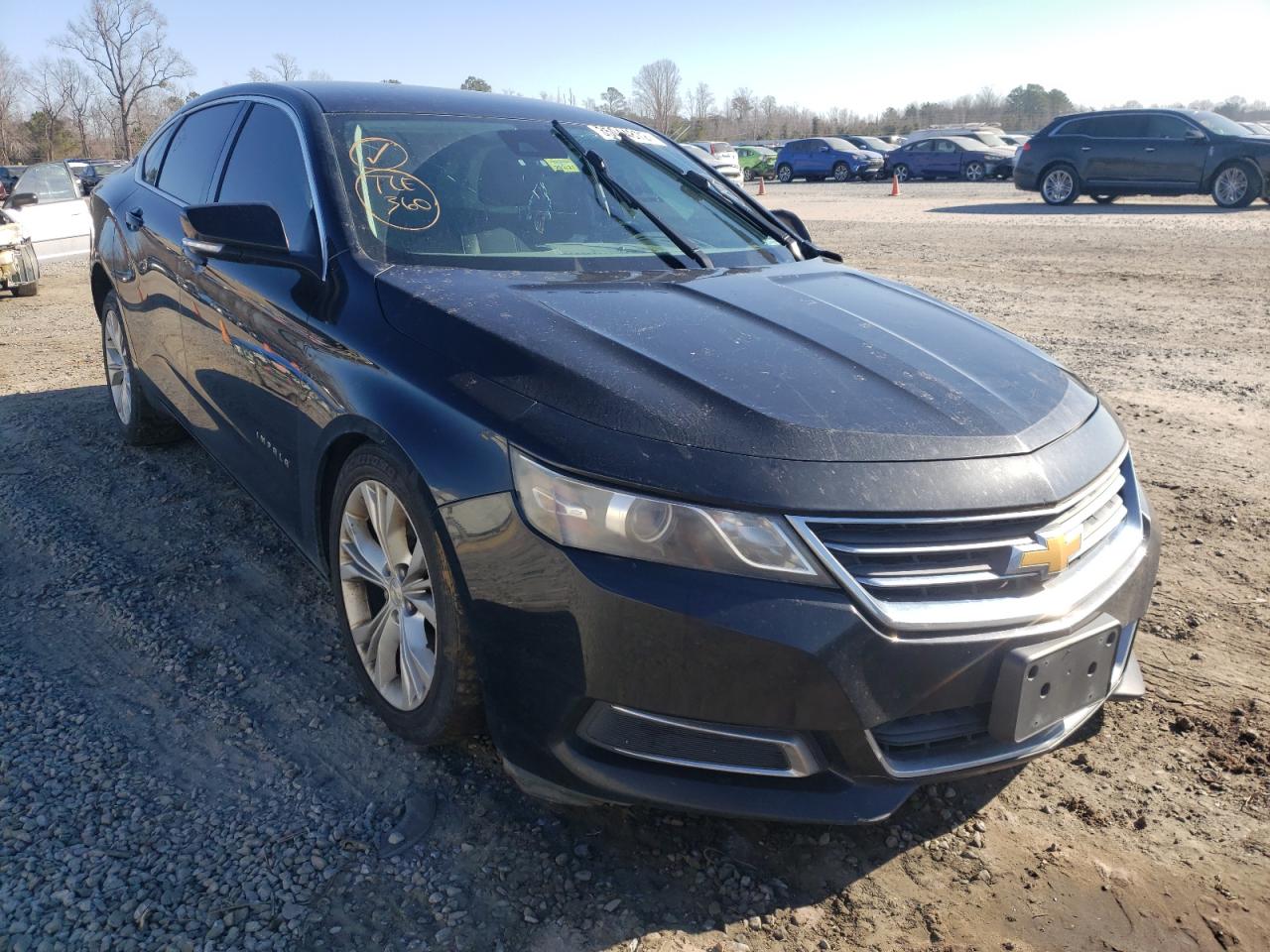 Photo 1 from auction – 2014 CHEVROLET IMPALA LT with VIN 2G1125S39E9106147
