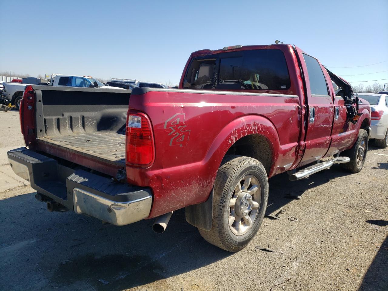 Photo 4 from auction – 2015 FORD F250 SUPER with VIN 1FT7W2B61FED29523