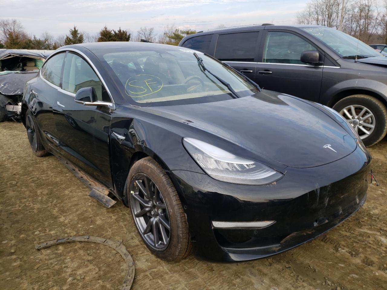 TESLA MODEL 3 2019 with VIN 5YJ3E1EB9KF432248 - Photo from auction