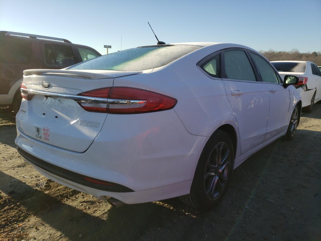 Photo 4 from auction – 2017 FORD FUSION with VIN 3FA6P0G71HR391993