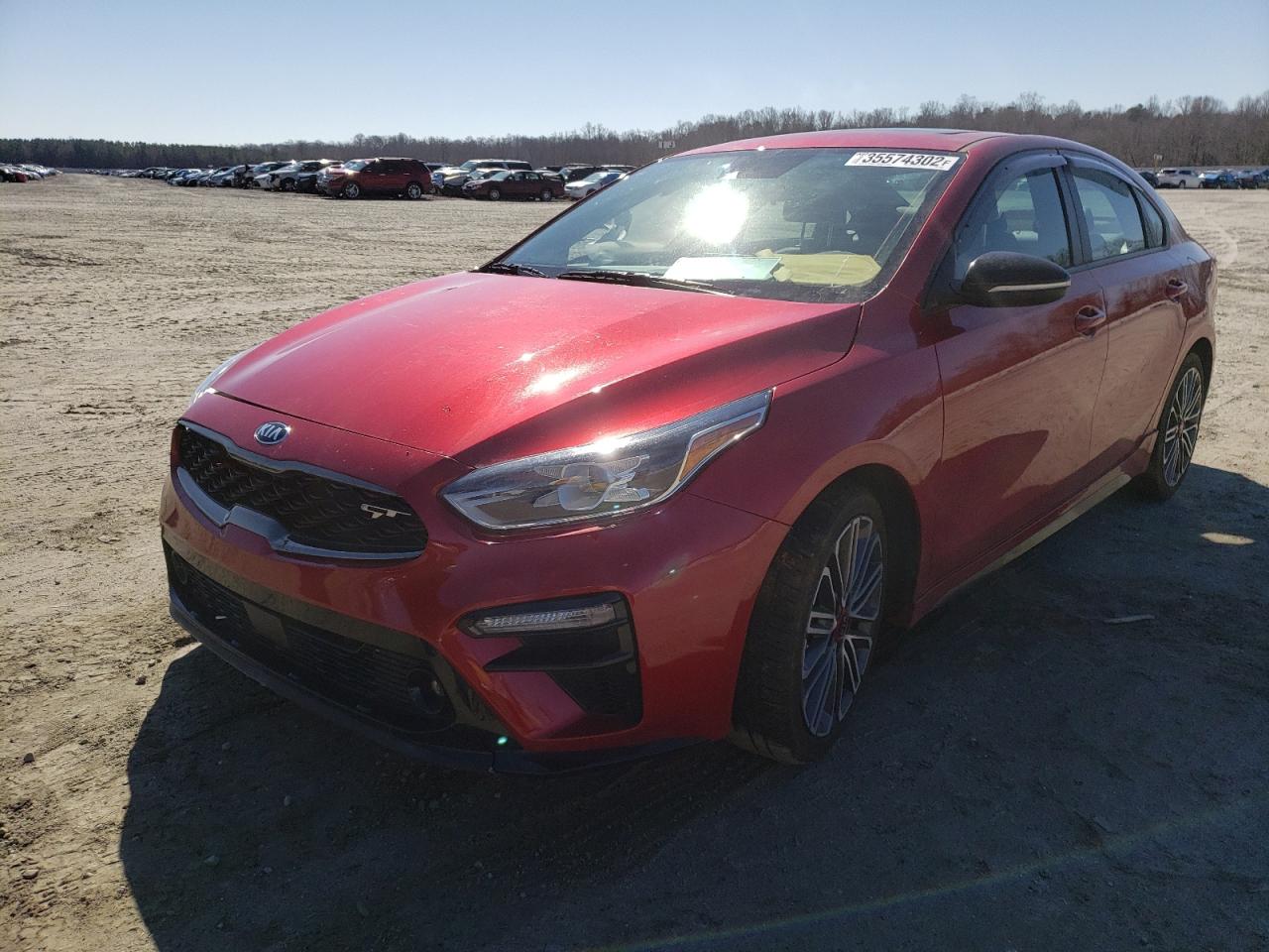 Photo 2 from auction – 2020 KIA FORTE GT with VIN 3KPF44AC6LE157476