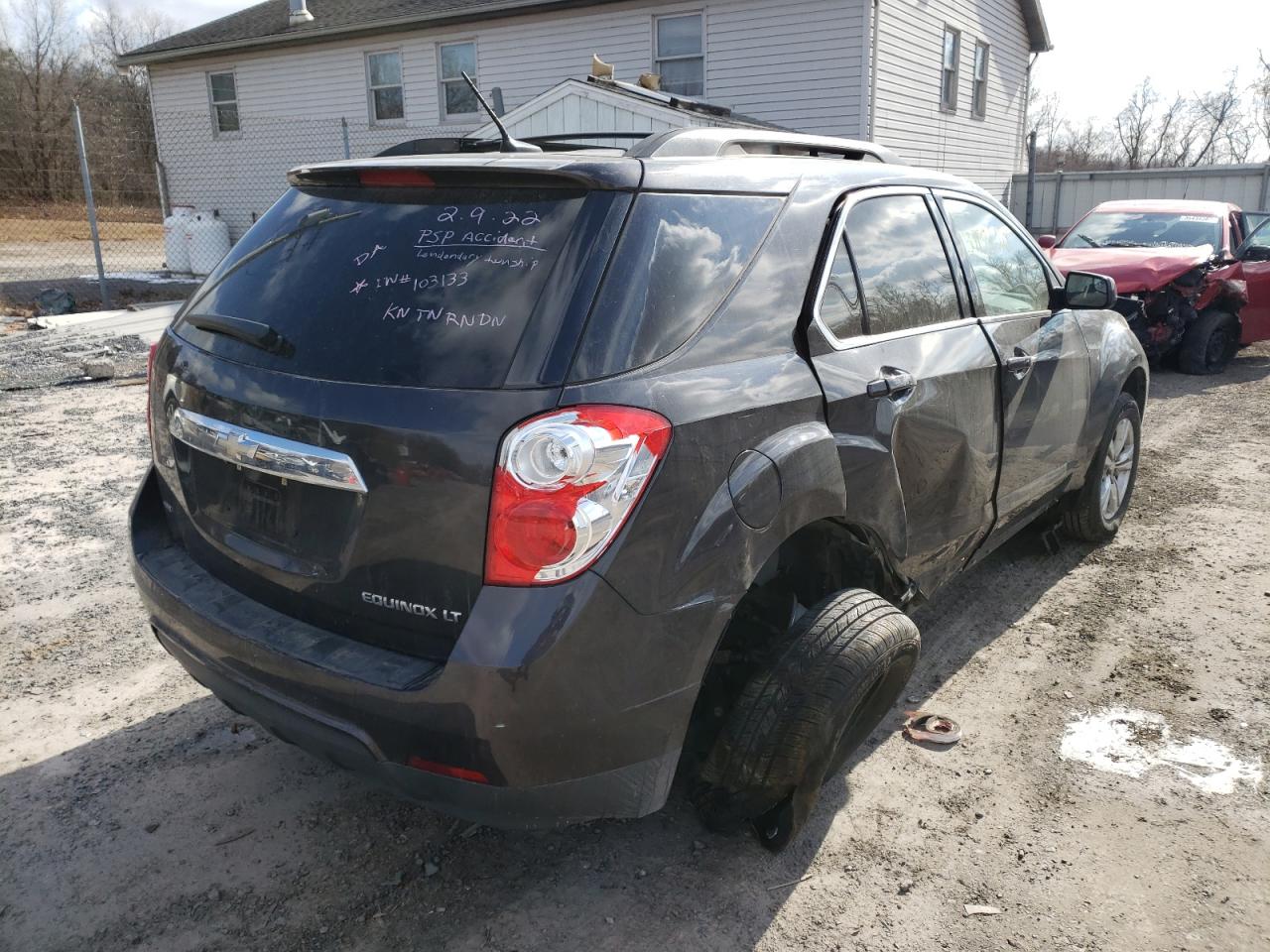 Photo 4 from auction – 2013 CHEVROLET EQUINOX LT with VIN 2GNFLEEKXD6283844