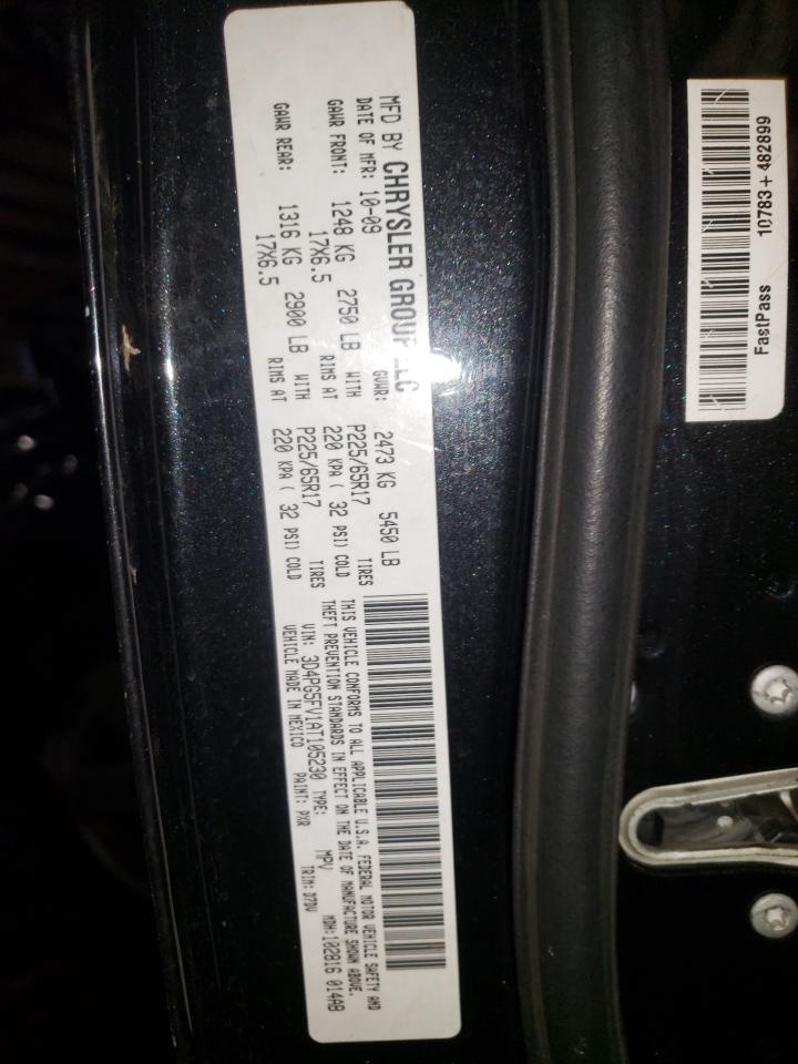 Photo 10 from auction – 2010 DODGE JOURNEY SX with VIN 3D4PG5FV1AT105230