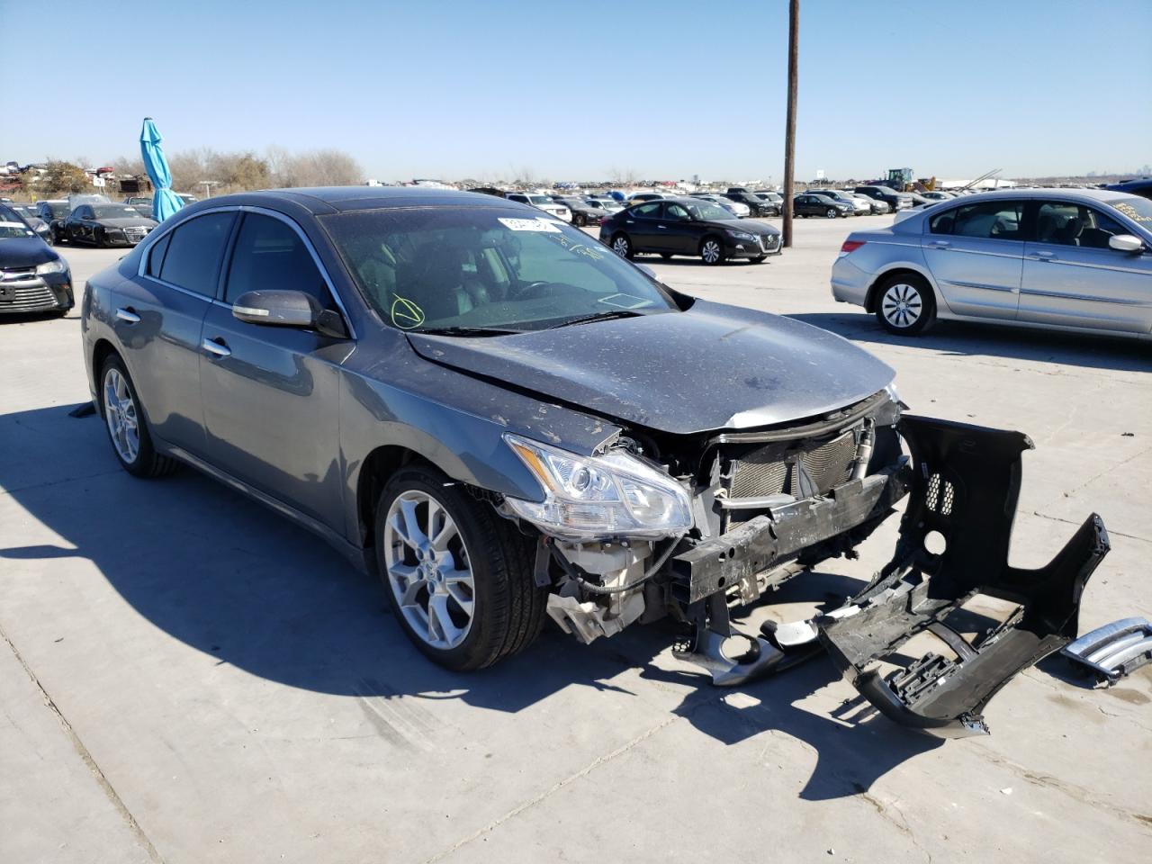 NISSAN MAXIMA S 2014 with VIN 1N4AA5AP4EC431544 - Photo from auction