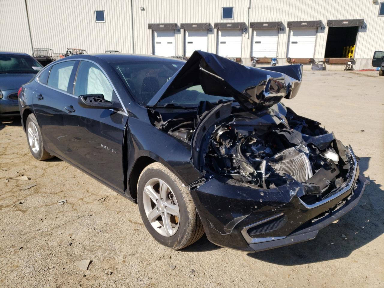 CHEVROLET MALIBU LS 2018 with VIN 1G1ZB5ST7JF215534 - Photo from auction