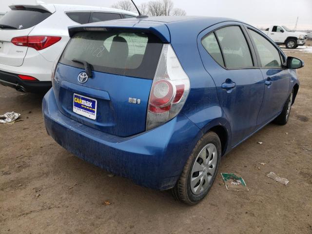 Photo 4 from auction – 2014 TOYOTA PRIUS C with VIN JTDKDTB36E1059318