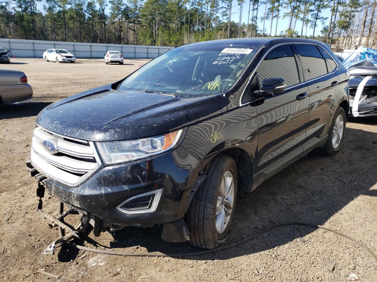 Photo 2 from auction – 2017 FORD EDGE SEL with VIN 2FMPK3J96HBB30653