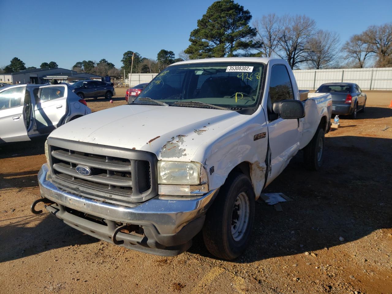 Photo 2 from auction – 2002 FORD F250 SUPER with VIN 1FTNF20L52EA59268