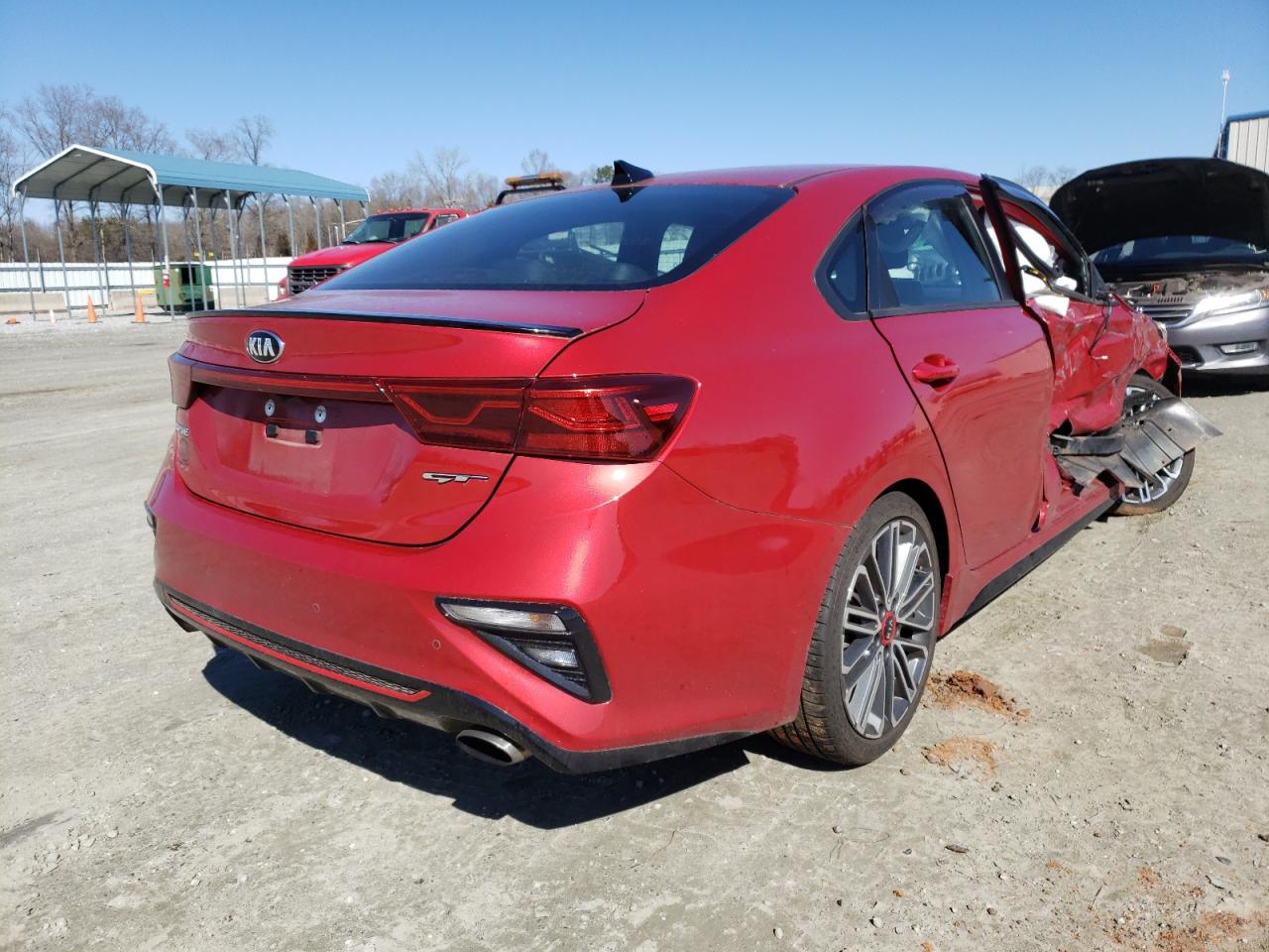 Photo 4 from auction – 2020 KIA FORTE GT with VIN 3KPF44AC6LE157476