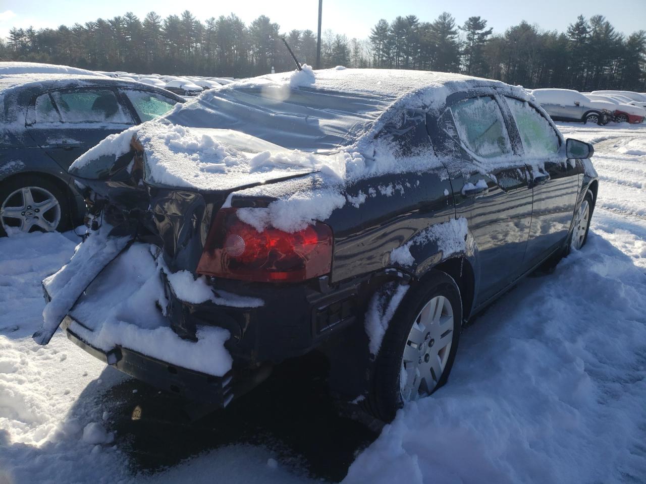 Photo 4 from auction – 2014 DODGE AVENGER SE with VIN 1C3CDZAB0EN229007