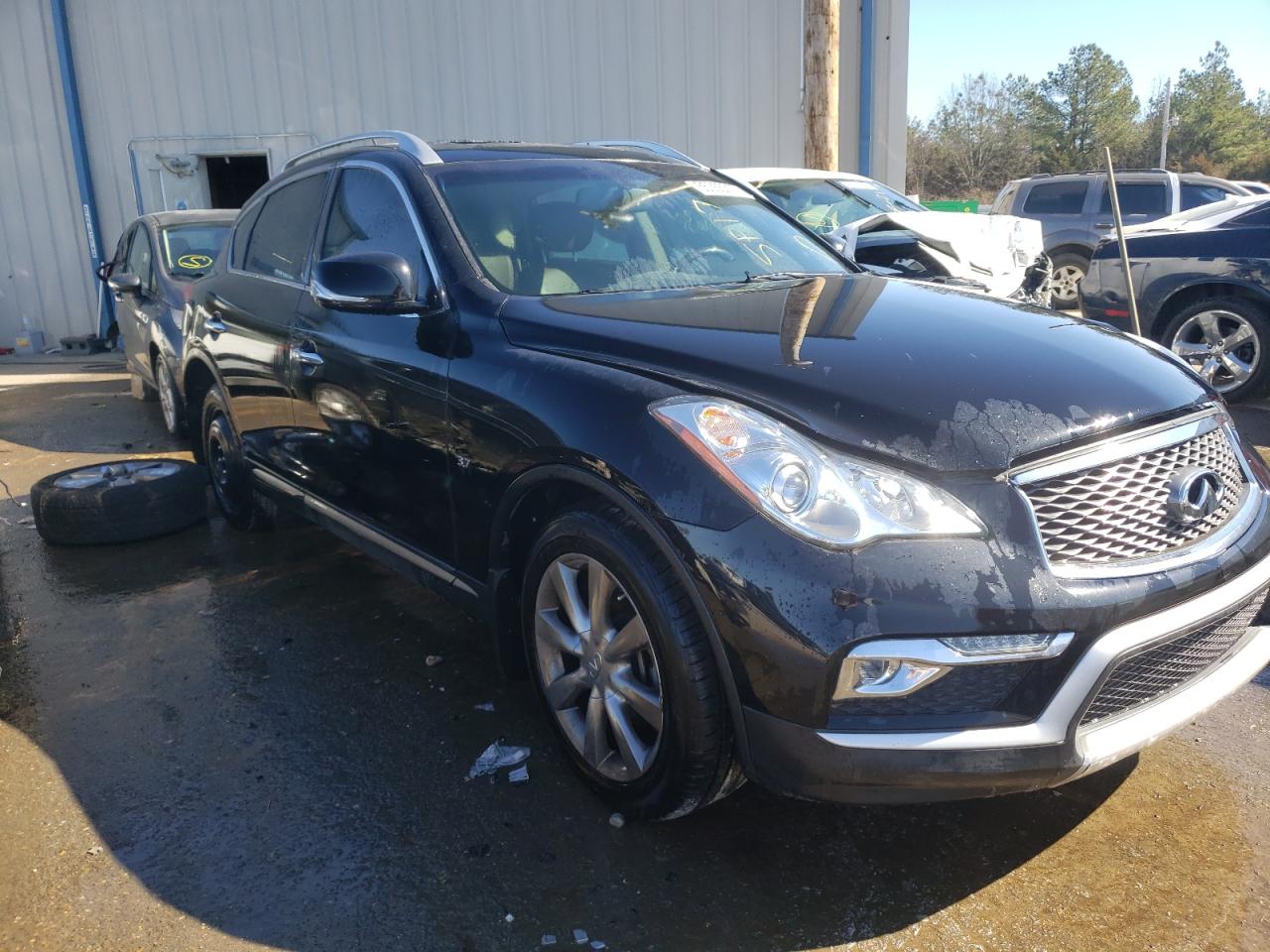 INFINITI QX50 2017 with VIN JN1BJ0RP9HM380145 - Photo from auction